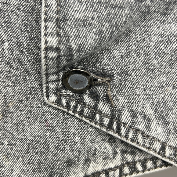 Vintage Code Zero Denim Vest Jacket Size Medium - Picture 5 of 9